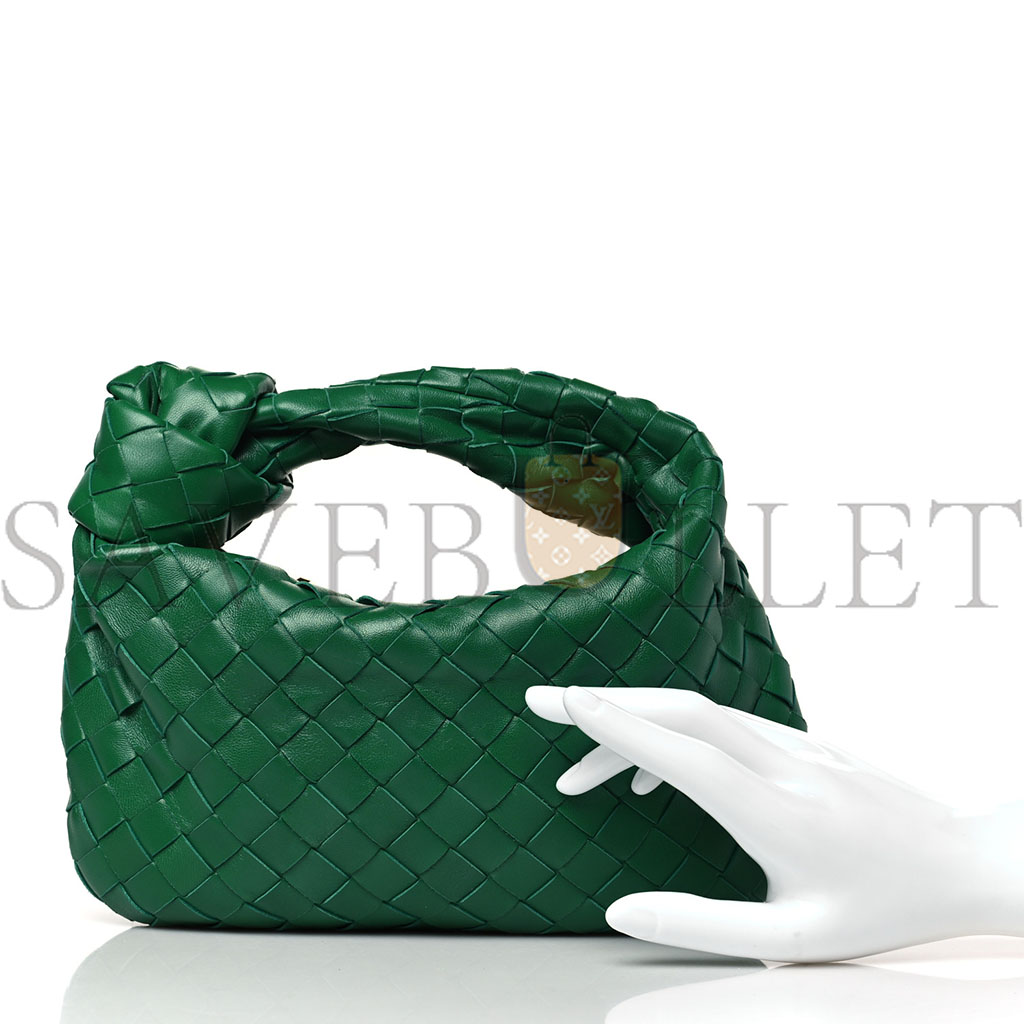 bo*te*ga Ve*ne*ta nappa intrecciato mini jodie racing green (25*14*8cm)